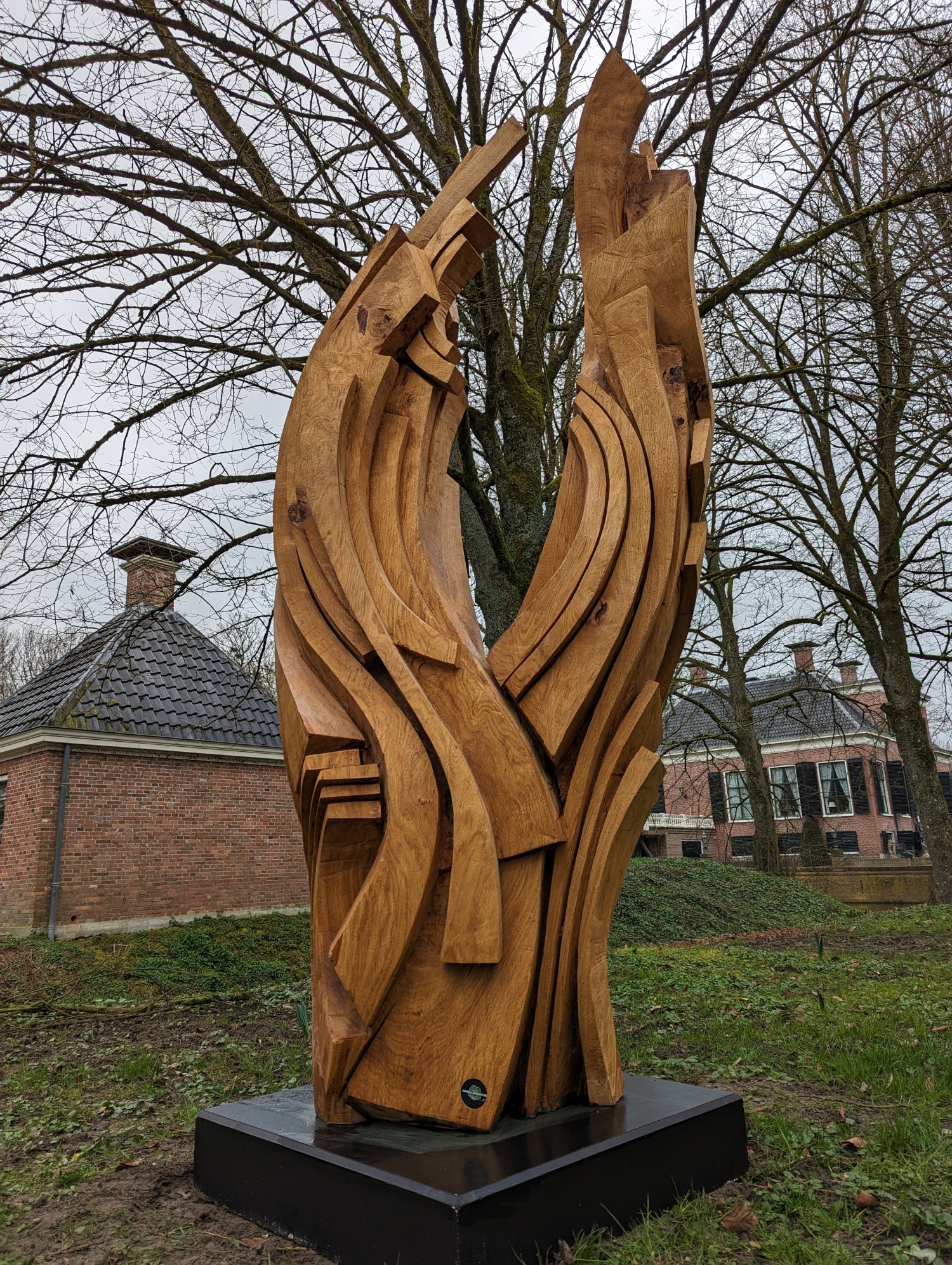 Boomzaagkunst Life Lines No. 11 jeroenBo 1